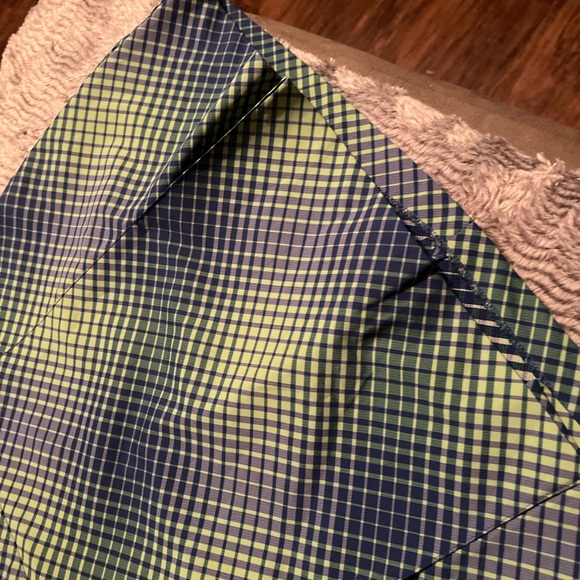 Nike Dri Fit Golf Skort Skirt Size 12 Kaleidoscope Blue Green Tennis /Pickleball - Picture 12 of 12